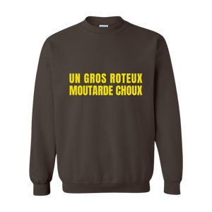 Coton ouaté un gros roteux moutarde choux