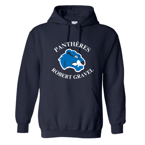 Coton ouaté capuchon Panthères de Robert Gravel