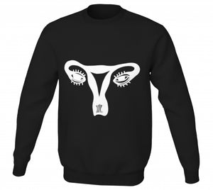 Coton ouaté utérus noir