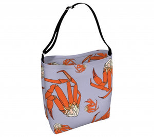 Sac bourré de pattes de crabe